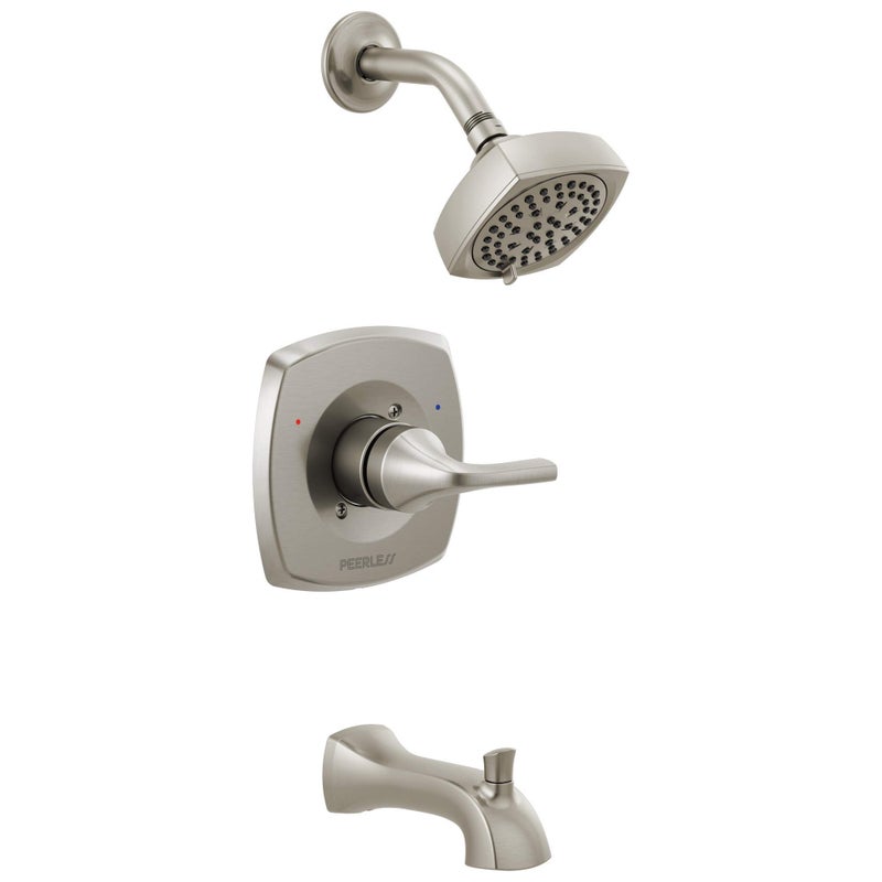 Peerless PTT14435-BN Parkwood Tub Shower Trim kit Tub & Shower, Brushed Nickel - Image 1